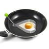 Molde para Hornear Acero Inoxidable Omelera de Huevo Creativo Huevos al Vapor Amor Molde para Omelette Modelo Flor para Almuerzo