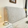 Funda elástica todo incluido para cabecera de cama 2024 nueva de terciopelo jacquard universal artefacto de transformación de alta gama tela para cubierta de respaldo