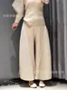 Pantalones Plisados con Diseño Estilo Plátano, un Diseño de Nicho Popular para Verano, Versátiles y Modernos