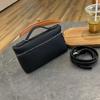Bolsa para Lonchera Sencilla y Elegante, Bolso de Mano con Correa para el Hombro, Bolso Cruzado, Nuevo Modelo 2026, Bolso para Teléfono con Patrón de Lichi, Bolsa al por Mayor