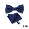 Corbata formal de negocios para hombre pañuelo de bolsillo traje banquete traje de boda accesorios lazo cuello flor fábrica mayoreo
