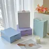 Nueva Caja de Joyería de Cuadros Caja de Joyería de Doble Cajón Joyería de Gama Alta Joyería para Collares Anillos Pendientes Caja de Almacenamiento de Joyería