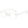 Gafas Bestfen 28165Y Ultraligeras de Titanio Puro Sin Montura Anti-Luz Azul Se Pueden Equipar con Montura para Gafas de Prescripción Danyang Gafas al Por Mayor