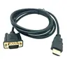 Venta Directa de Fábrica Cable Adaptador HDMI a VGA Cable de Alta Definición HDMI a VGA 1.8m Cable HDMI a VGA