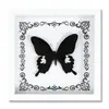 Espécime de Borboleta Real Decoração de Casa DIY Moldura de Madeira para Fotos Suprimentos de Pintura Decorativa Avançada Presente Moderno Presente Criativo