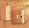 Negocio 70% de descuento Cuaderno Caja de Regalo Personalizada Set Cuaderno de Notas Libro de Registro de Reuniones de Oficina Cuaderno de Regalo en Stock