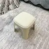 Banqueta Pequena Doméstica Plástico Espessado Bancada Empilhável Banqueta Redonda Embalada Macia Banqueta Baixa Pequena Banqueta de Sofá Banqueta de Mesa de Centro Fabricante Atacado