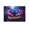 Cartões de Cumprimento de Halloween Transfronteiriços em Inglês, Bênçãos de Feriado, Lembrancinhas, Presentes, Decorações Florais de Parede, Cartões de Agradecimento