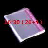 16*30(26+4) autoadhesivo bolsa autoadhesiva bolsa de embalaje para ropa bolsa opp autosellante bolsa de embalaje para pulsera joyería