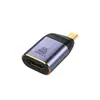 Adaptador Type-C para HDTV 8K HD 8K @ 60Hz Thunderbolt 4 para Adaptador de Cabo HDTV HD