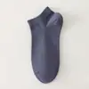 Calcetines desechables de primavera y otoño para hombre, sin lavado, calcetines cortos, resistentes al olor, absorbentes de sudor, delgados, sin lavado, calcetines desechables diarios para uso en hotel y baño