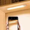 Luz LED para Gabinete Recargable con Sensor de Cuerpo Humano Tira de Luz Luz para Armario Dormitorio Dormitorio para Dormir Luz Nocturna Tira Magnética