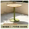 Mesas y sillas personalizadas para exteriores para patios, jardines, cafés de ocio, bares, teterías y tiendas de bebidas; mesas y sillas de ratán para exteriores comerciales