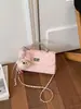 Bolso de Cadena Tejida Retro de Nicho Nuevo 2026 para Mujer, Bolso Cruzado de Hombro Versátil Nuevo 2025 con Aspecto de Bolso Cuadrado Pequeño