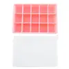 Forma de gelo de silicone, bandeja de gelo grande para bar de uísque, comercial, congelamento rápido, máquina de gelo quadrada para gelo caseiro em casa