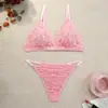 Nuevo Conjunto de Lencería de Encaje Inalámbrico para Mujer Tallas Grandes con Tirantes, Venta Directa de Fábrica Transfronteriza de Tiktok