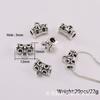 Accesorios para Joyería DIY Panjia Broche de Posicionamiento para Pulsera Conector de Tres Vías con Agujero Grande Cuentas Espaciadoras para Collares Juego de 20 Piezas de Aleación