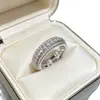 Anillo cuadrado geométrico Ziyu de estilo europeo y americano transfronterizo con incrustaciones de diamantes y circón grande microincrustado joyería de moda fábrica