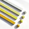 Papel Colorido de Origami Estrela para o Dia dos Namorados Qixi, Estrela da Sorte em Cor Gradiente, Papel Estrela Pentagonal, Papel Especial para Dobradura de Estrelas Manuais