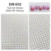 Pequeñas Calcomanías para Uñas de Estrella de Cinco Puntas Adhesivas Planas Versátiles Color Puro Calcomanías de Arte para Uñas de Estrella de Cinco Puntas Joyería Dh932