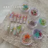 Preço de Liquidação Conjunto de Acessórios para Nail Art: Liga de Zircônio, Resina, Concha, Strass, Tachas, Glitter, Pó de Espelho, Lantejoulas Aurora