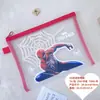Nueva Bolsa de Documentos de Papelería Toy Story Bolsa de Almacenamiento de Malla A5 Bolsa de Cosméticos Bolsa Transparente para Guardar Identificaciones para Estudiantes