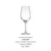 Venta directa del fabricante: Decantador de Cristal, Copa de Gran Capacidad, Copa de Vino Tinto, Alto Valor Estético, Decantador en Forma de U con Esmalte Rosa