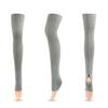 Nuevos Medias de Ballet para Adultos, Calcetines Leggings de Lana Cálida para Yoga, Calcetines Extensos Hasta la Rodilla con Estribo