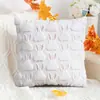 Fronha de pelúcia com bordado plano mais vendida da Amazon, em estoque, para sofá, quarto, escritório, decorações de feriado, almofadas e travesseiros