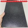 Placa Rígida de ABS Fosco/PP com Padrão de Diamante Preto e Branco, Padrão Fosco, Padrão Casca de Laranja, Placa de Plástico ABS