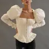 Camisa Versátil de Moda Sexy y Madura Estilo Coreano para Mujer, Nuevo Diseño Primavera 2026, Corte Ajustado, Top de Tacto de Alta Gama