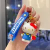 Nuevo Estilo Llavero de Dibujos Animados de Hellokitty, Lindo Colgante de Mochila de Pareja Sanrio, Llavero de Coche