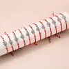 Venda quente transfronteiriça pulseira trançada de liga artesanal europeia e americana árvore da vida amorosa palma pulseira de amizade conjunto de 12 peças