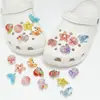 Perla de Resina Iridiscente Agujero Flor de Zapato 3D Accesorios Flor Estrella de Mar Concha DIY Hebilla de Zapato Desmontable Venta al por Mayor