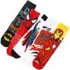 Calcetines Medianos de Moda para Hombre de Algodón Cuatro Estaciones Anime para Mujer Superman Batman Spiderman Iron Man Calcetines para Hombre Calcetines Transfronterizos