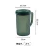 Hervidor de Agua Fría Resistente a Altas Temperaturas al por Mayor Estilo Lujo Ligero Hervidor para Jugo y Té de Flores Hervidor de Agua Fría Doméstico con Tapa Vaso de Agua de Plástico Abierto Blanco Frío