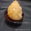 Adornos de Jade Beige Natural Sapo Dorado, Sapos de Tres Patas para Riqueza y Buena Fortuna, Artesanías Feng Shui, Decoración para el Hogar y la Oficina, Venta al por Mayor en Pares