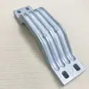 Bloco de Ânodo de Zinco Anticorrosivo para Motores de Popa, Bloco de Ânodo para Motores de Popa de Dois e Quatro Tempos, Peça de Navegação do Ângulo do Leme