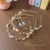Diadema Japonesa Coreana Bosque Dulce Cabeza de Flor Tridimensional Primavera Verano 2026 Nuevo Versátil Alto Cráneo Parte Superior Diadema Pinza para el Cabello Sensación de Alta Gama