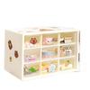 Caja de Almacenamiento Jiugongge Transparente Tipo Cajón de Escritorio Caja de Almacenamiento para Escritorio de Dormitorio Montada en la Pared Lápiz para Artículos Diversos