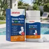 JAKEHOE Pastillas para Limpieza de Piscinas Hogar Jardín Piscina Inflable Pastillas de Cloro Efervescentes Purificación de Agua Clarificación Descontaminación y Eliminación de Algas