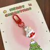 Nova Série de Coelhinhos de Natal Chaveiro Presente de Ano Novo Pingente de Natal Doce e Fofo Pingente de Bolsa