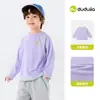 [Liquidación de playeras de otoño] Marca propia Dudu Ropa para bebé de primavera y otoño Ropa infantil Playera Chaqueta Playeras para niños y niñas