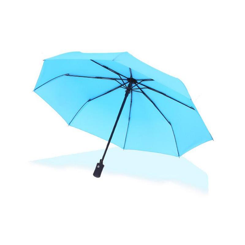 天蓝色自动伞