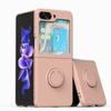 Funda Adecuada para Teléfono Móvil Samsung Zflip8 Zflip7 Silicona Líquida Z6/ 50% de Descuento Soporte Plegable Funda Protectora de Cobertura Total Anti-Caída