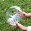 Bola Plástica Transparente Abre e Fecha, Bola de Acrílico, Bola Redonda Oca de Tamanho Grande para Decoração, Bola para Teto de Salão de Banquetes de Hotel