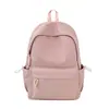 Mochila de Color Caramelo Fresca y Dulce de Nuevo Modelo Estilo Bosque de Alto Valor Estético para Estudiantes de Secundaria y Preparatoria, Bolso Ligero de Doble Hombro de Gran Capacidad