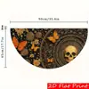 Fábrica Transfronteriza Modelo Nuevo Amazon Transfronterizo Aliexpress Venta Caliente Decoración de Bandera de Media Luna Halloween Festival de Fantasmas Fiesta