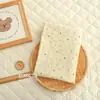 Patrón de Rayas Caladas Algodón Puro Estilo Coreano Fresco Tela Grado A para Cortinas de Madre y Bebé, Camisas y Vestidos