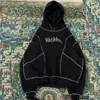 Sudadera con capucha unisex bordada con letras de marca europea y americana, para otoño e invierno, estilo callejero hip-hop, a la moda, para Aliexpress
